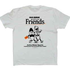 ActiveWake Clothing<AW Friend T-hirt - White