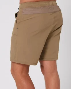 Follow Wake Clothing<Foow A Day hort - Deep Taupe