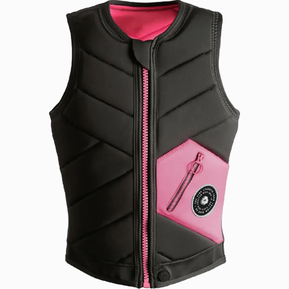 Follow Wake Comp Vests<Foow Atanti adie Jacket - Charcoa