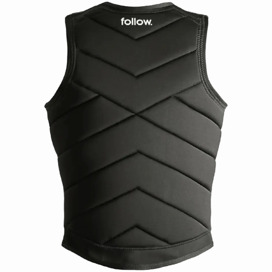 Follow Wake Comp Vests<Foow Atanti adie Jacket - Charcoa