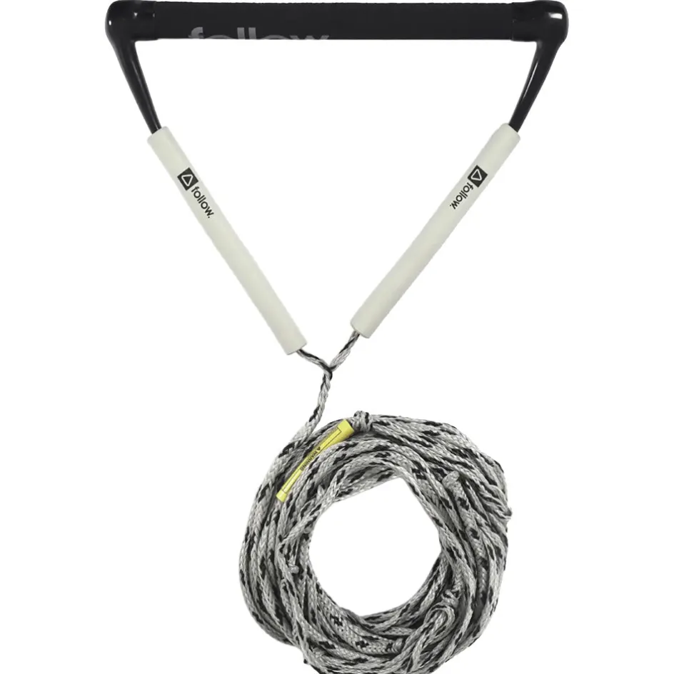 Follow Wake Wakeboard Ropes & Handles<Follow Basic Package - Black/Grey