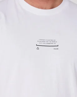 Follow Wake Clothing<Foow Couch Tee - White