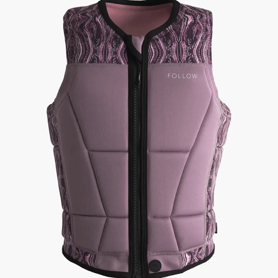 Follow Wake Comp Vests<Foow Harony adie Jacket - Orchid