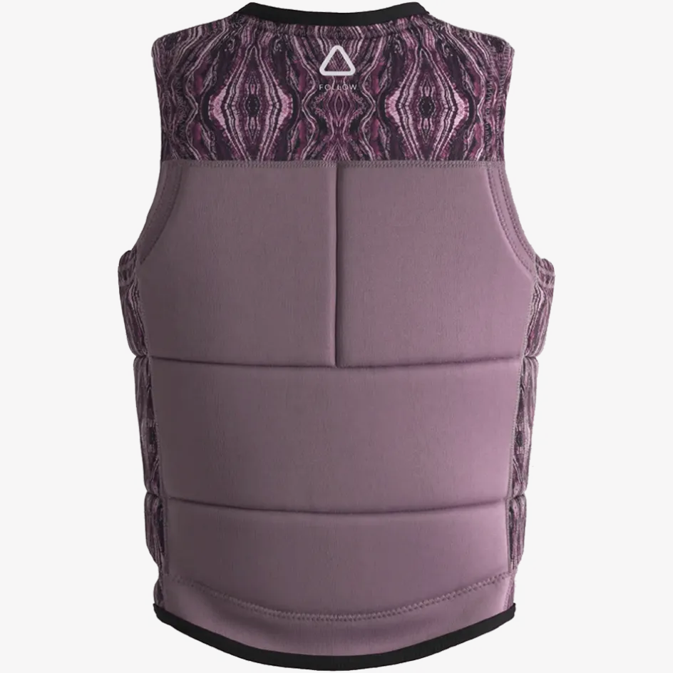 Follow Wake Comp Vests<Foow Harony adie Jacket - Orchid