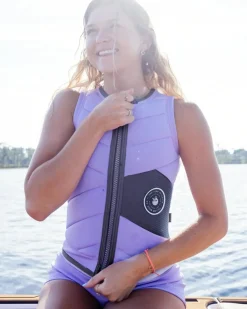 Follow Wake Comp Vests<Foow ephi Woen Ipact Vet - Purpe