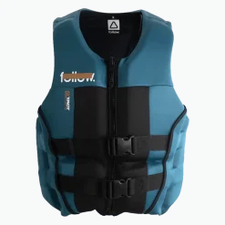 Follow Wake CGA Life Jackets<Foow Tact en' CGA Jacket - Bue pruce