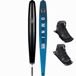 HO Sports Slalom Waterski Packages<HO Omni Waterski w/ Double Stance 110 Boots
