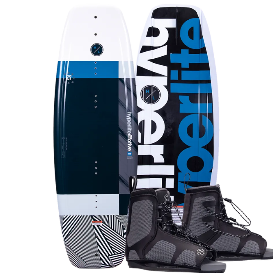 Hyperlite Wakeboard Packages<2025 Motive Jr. Wakeboard | Remix Bindings
