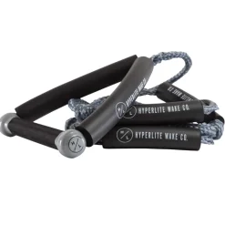 Hyperlite Wakesurf Ropes<25' Surf Rope W/ Grey Handle