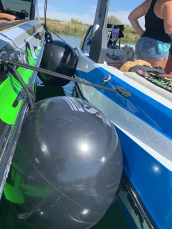 Let's Tie Up Fenders + Docking<Single XL Fender w/ Boatswains Mate Bungee