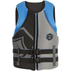 Liquid Force CGA Life Jackets<Hinge Caic CGA Vet - Back/Bue