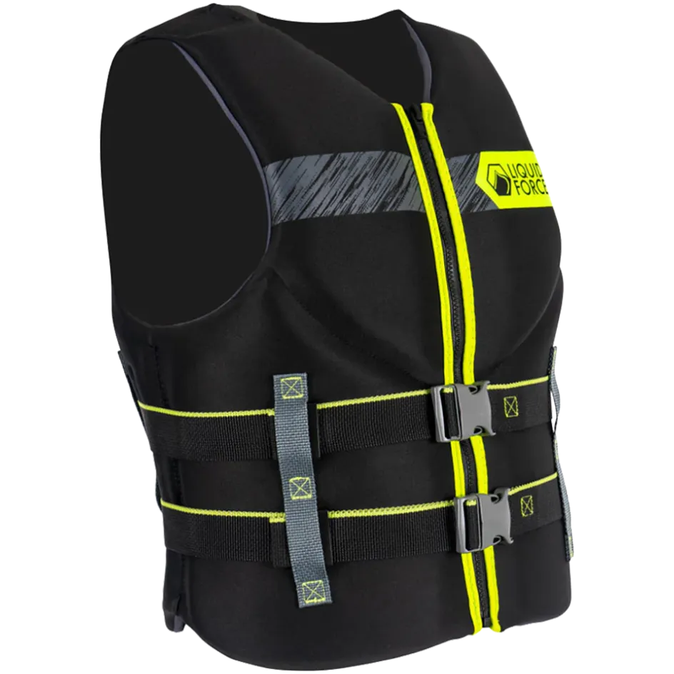 Liquid Force CGA Life Jackets<Hinge Caic CGA ife Vet 2026 - Back/Green