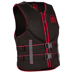 Liquid Force CGA Life Jackets<Hinge Caic CGA Vet - Back/Red