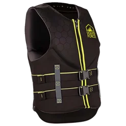 Liquid Force CGA Life Jackets<Hinge Caic CGA Vet - Back/Green