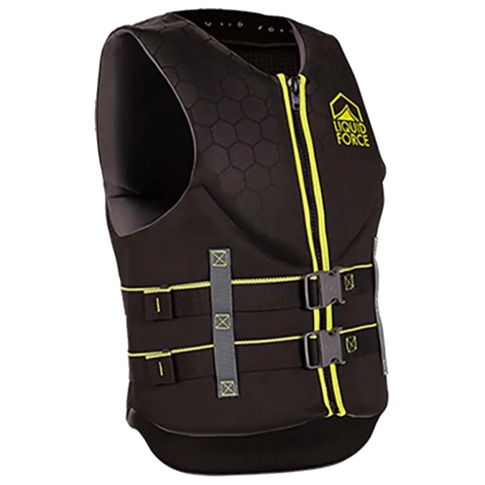Liquid Force CGA Life Jackets<Hinge Caic CGA Vet - Back/Green