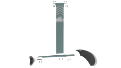 Liquid Force Foil Sets<Horizon Alloy Surf 120 Foil Set 2026