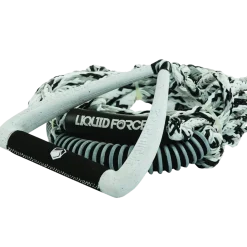 Liquid Force Wakesurf Ropes<Ultra Suede Surf Rope/Handle - White