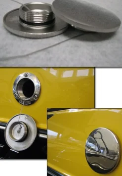 Malibu Fuel System<Gas Cap 9-11, Replacement, Large Cap and Cable