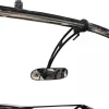 Malibu Mirrors<Mirror Bracket, G3 Tower, Black Wrinkle, 10-20