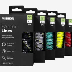 MISSION Fenders + Docking<Fender Lines 3/8" x 6' - 2 Pack