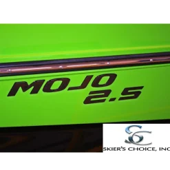Moomba Decals + Emblems<Mojo 2.5 Black Chrome Transom Decal (114191)