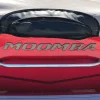 Moomba Decals + Emblems<Transom Decal, Black Chrome (114193)