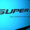 Nautique Decals + Emblems<DECAL - SUPER AIR BLACK CHROMAX - 140057
