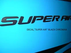 Nautique Decals + Emblems<DECAL - SUPER AIR BLACK CHROMAX - 140057