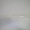 Nautique Decals + Emblems<DECAL TRANSOM CHROMAX WHITE 1.39 X 18 - 170277