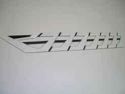 Nautique Decals + Emblems<DECAL VENT WHITE CHROMAX PORT 3.85 X 23.59 - 170096