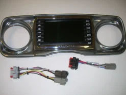 Nautique Display + Screen<LINC DISPLAY w/ Chrome Bezel 2009-2011 V-Drives