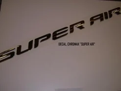 Nautique Decals + Emblems<"Super Air " Chromax Hull Decal '09-'13