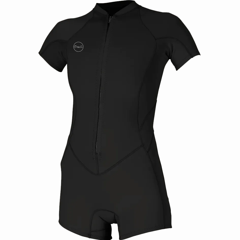 O'Neill Wetsuits<Women's Bahia 2/1 S/S Front Zip Spring Suit
