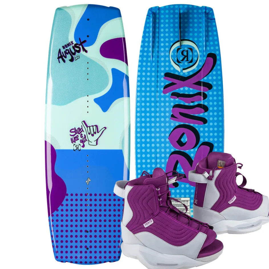 Ronix Wakeboard Packages<August Kid's Wakeboard | August Bindings 2026
