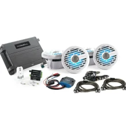 Roswell Speakers<R1 6.5" Marine Audio Package - Black